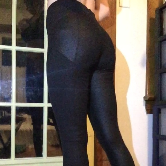 Abercrombie leather leggings - Picture 6 of 7